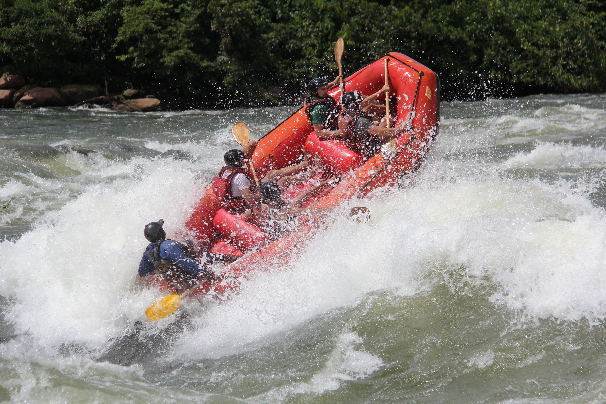 White Water Rafting on The Nile